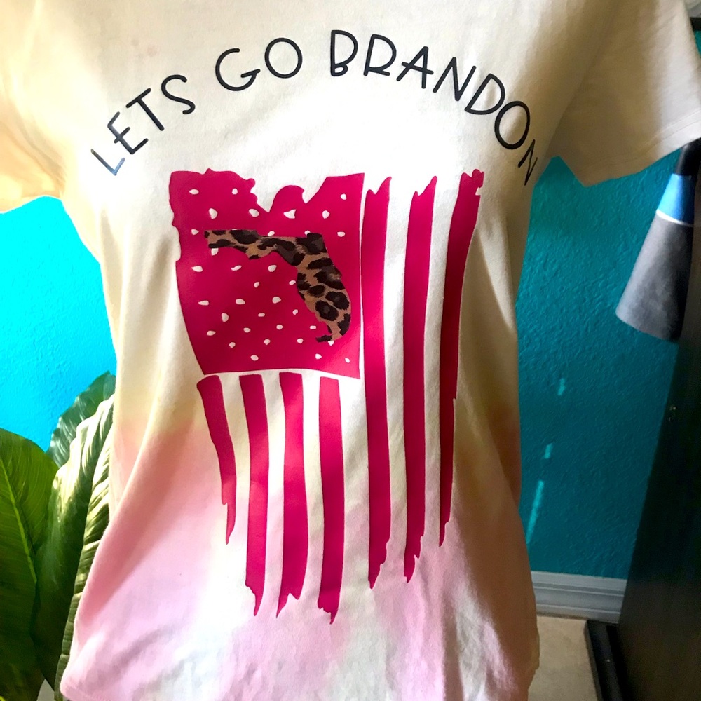#Let’s go Brandon t-shirt alexia change the president